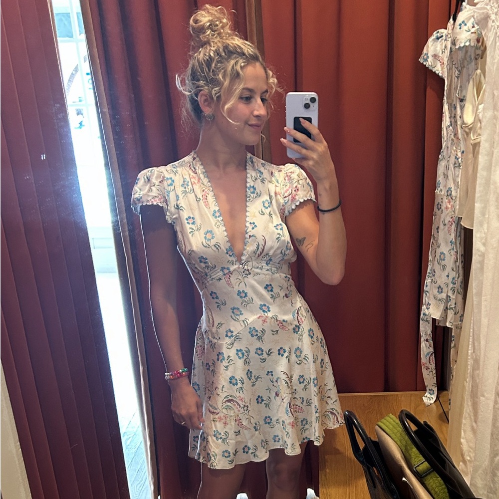 DOEN Dianne Silk Short Mini Dress - worn twice!